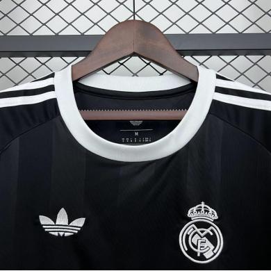 Camiseta Real Madrid Portero (Hombre/Niño) Negro 25/26