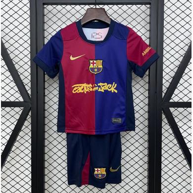 Camiseta Barcelona 1ª Equipación 2025 Niño