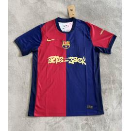 Camiseta del Barcelona  (Hombre/Niño) 2024-2025 – Versión de Publicidad
