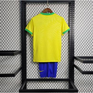 Camiseta Brasil Primera Equipación Mundial Femenino 2023 Niño Camiseta Brasil Primera Equipación Mundial Femenino 2023 Niño