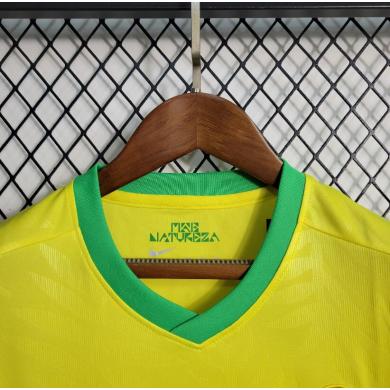 Camiseta Brasil Primera Equipación Mundial Femenino 2023 Niño Camiseta Brasil Primera Equipación Mundial Femenino 2023 Niño