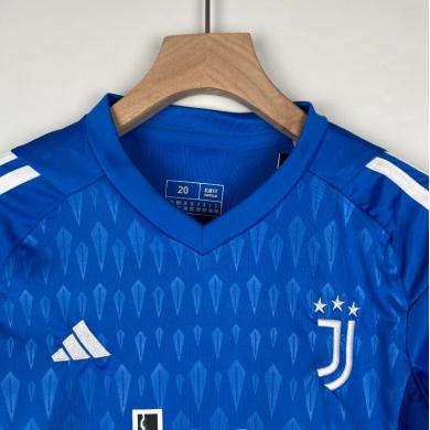 Camiseta Portero Juventus Azul 23/24 Niño Camiseta Portero Juventus Azul 23/24 Niño