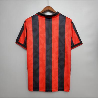 Camiseta Retro AC Mlian 1ª Equipación 93/94 Camiseta Retro AC Mlian 1ª Equipación 93/94