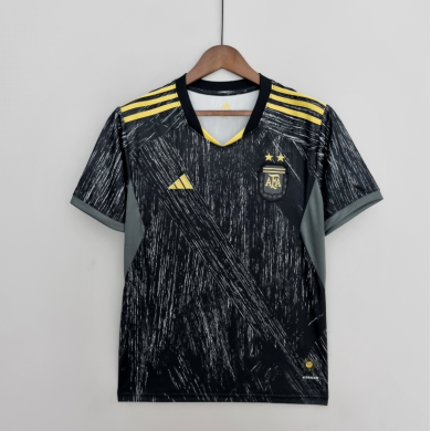 Camiseta Argentina Edición Conmemorativa 2022 Negra Camiseta Argentina Edición Conmemorativa 2022 Negra