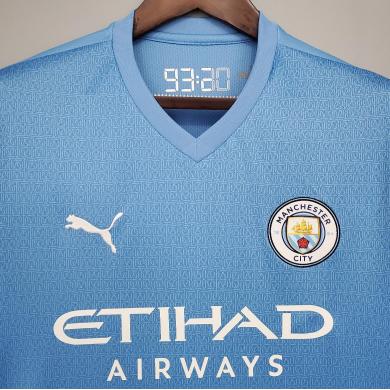 Camiseta Manchester City Primera Equipacion 2021/2022 Camiseta Manchester City Primera Equipacion 2021/2022