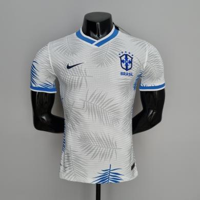 Camiseta 2022 Brazil Clásica Blanco Camiseta 2022 Brazil Clásica Blanco