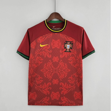 CAMISETA 2022 PORTUGAL ROJA CAMISETA 2022 PORTUGAL ROJA