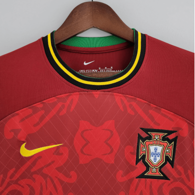 CAMISETA 2022 PORTUGAL ROJA CAMISETA 2022 PORTUGAL ROJA