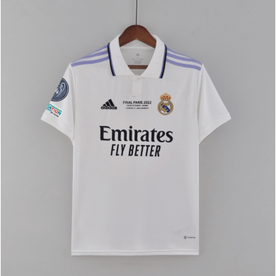 Camiseta REAL M ADRID Campeones 14 Primera Equipación 22/23