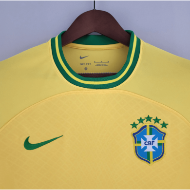 Camiseta Brasil Concepto 2022 Amarilla Camiseta Brasil Concepto 2022 Amarilla