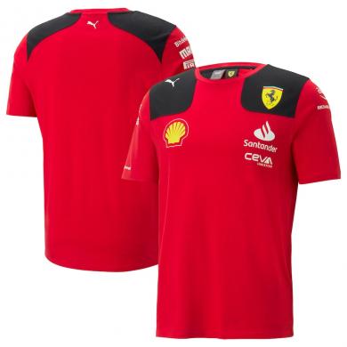 Camiseta del equipo Scuderia Ferrari 2023 Camiseta del equipo Scuderia Ferrari 2023