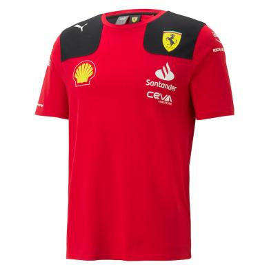 Camiseta del equipo Scuderia Ferrari 2023 Camiseta del equipo Scuderia Ferrari 2023