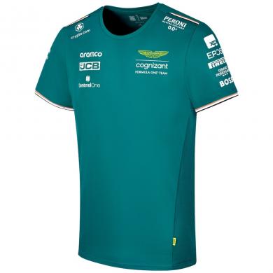 Camiseta equipo Aston Martin Aramco Cognizant F1 2023 Camiseta equipo Aston Martin Aramco Cognizant F1 2023