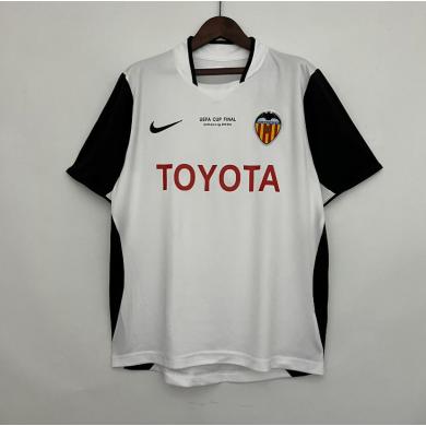 Camiseta Retro Valencia Cf Primera Equipación 03/04 Camiseta Retro Valencia Cf Primera Equipación 03/04
