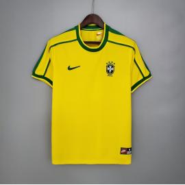Camiseta Brasil Retro Primera Equipación 1998