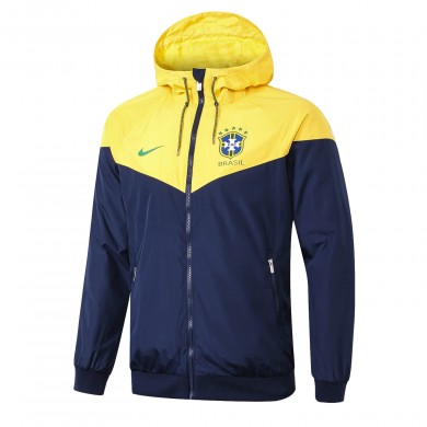 CHAQUETA CON CAPUCHA BRASIL CHAQUETA CON CAPUCHA BRASIL
