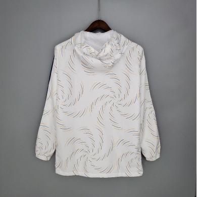 Windbreaker 2021-2022 Real Madrid White Windbreaker 2021-2022 Real Madrid White