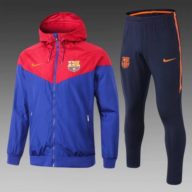 CHAQUETA CON CAPUCHA b-arcelona WINDRUNNER AZUL/ROJA CHAQUETA CON CAPUCHA b-arcelona WINDRUNNER AZUL/ROJA