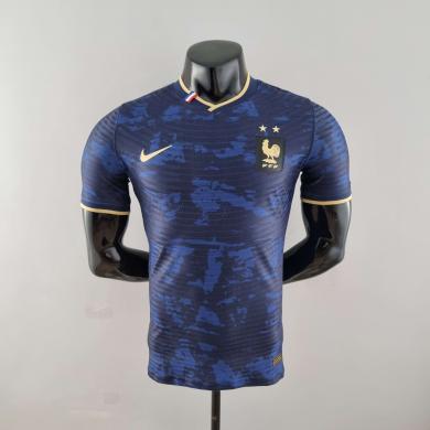 Camiseta 2022 Francia Edición Especial Azul Negro Camiseta 2022 Francia Edición Especial Azul Negro